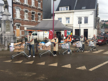 Belçika'daki Sel Mağdurlarına Yardımlar Devam Ediyor
