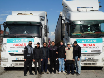 Hasene Sudan'daki İnsani Krize Destek İçin 103 Ton Yardım Ulaştırdı