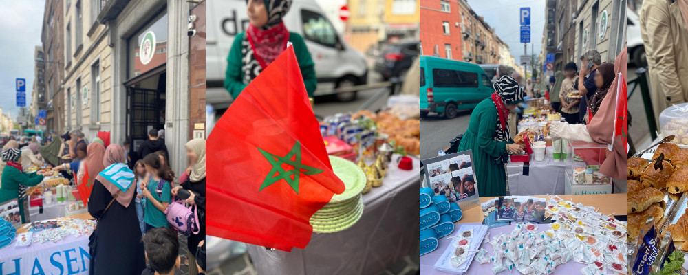 Stand de Bienfaisance pour nos Frères et Sœurs Victimes du Tremblement de Terre au Maroc