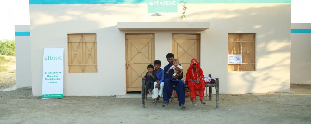 Notre Projet d'Aide d'Urgence et de Construction Progresse Rapidement suite à la Catastrophe des Inondations au Pakistan